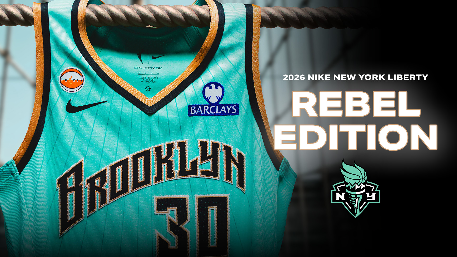 New York Liberty Unveil WNBA Nike Rebel Edition Uniform